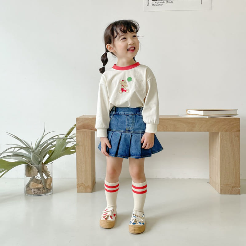 Momo Ann - Korean Children Fashion - #designkidswear - Bubble Bear Tee - 10