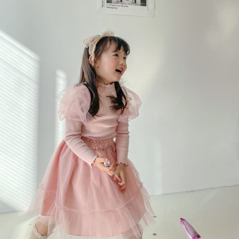 Momo Ann - Korean Children Fashion - #designkidswear - Sha Rib Tee