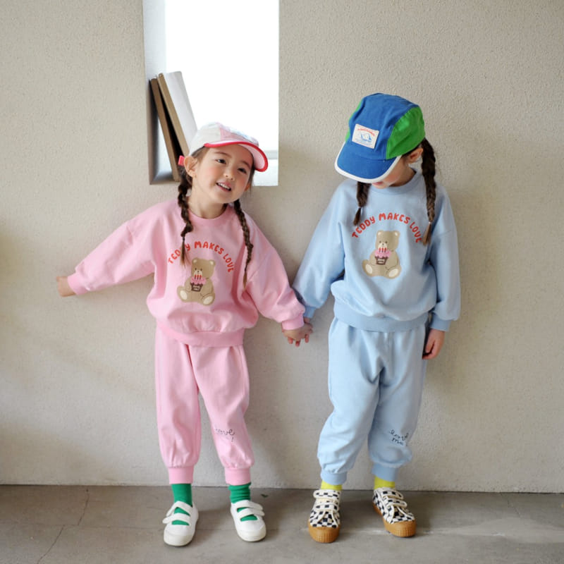 Momo Ann - Korean Children Fashion - #discoveringself - Teddy Top Bottom Set - 7