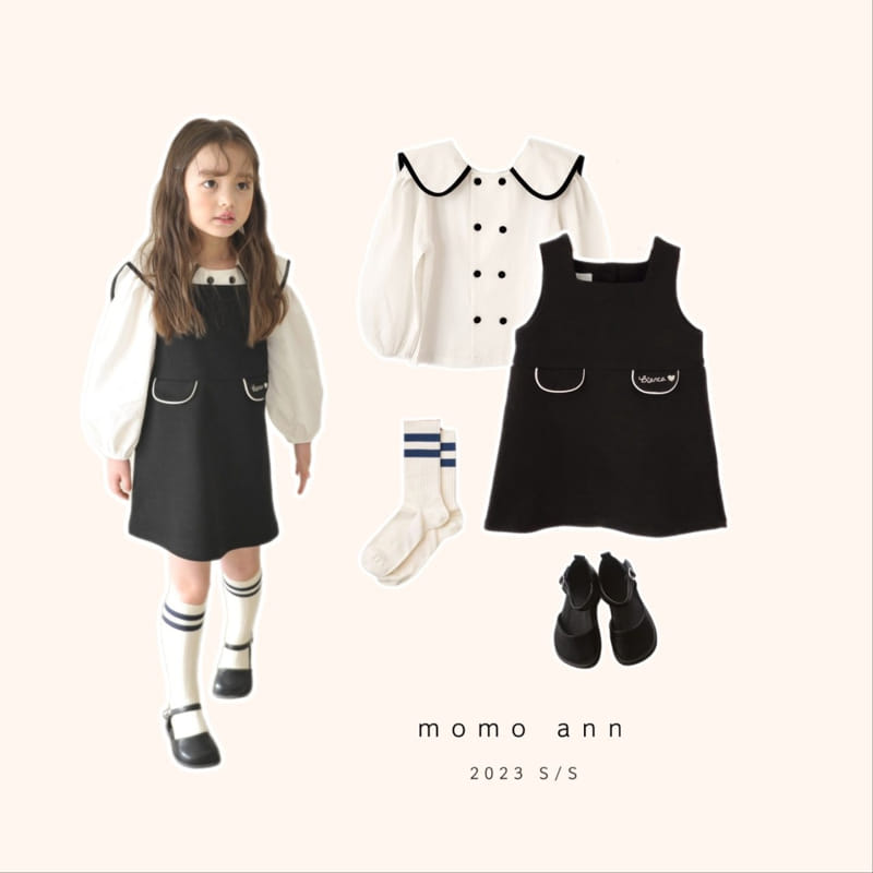 Momo Ann - Korean Children Fashion - #discoveringself - Simple One-piece