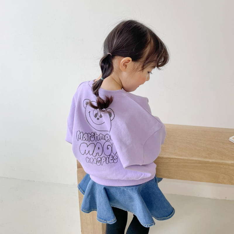 Momo Ann - Korean Children Fashion - #fashionkids - Pigment Sweatshirt - 3