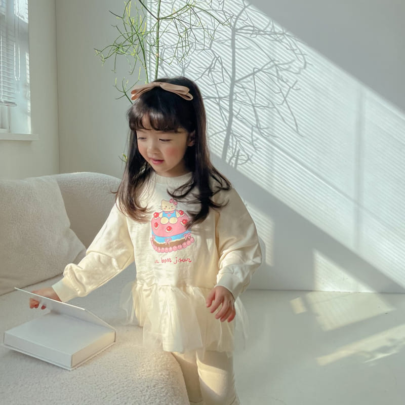 Momo Ann - Korean Children Fashion - #fashionkids - Pudding Sha Long Tee - 9
