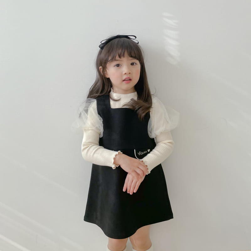 Momo Ann - Korean Children Fashion - #fashionkids - Simple One-piece - 2