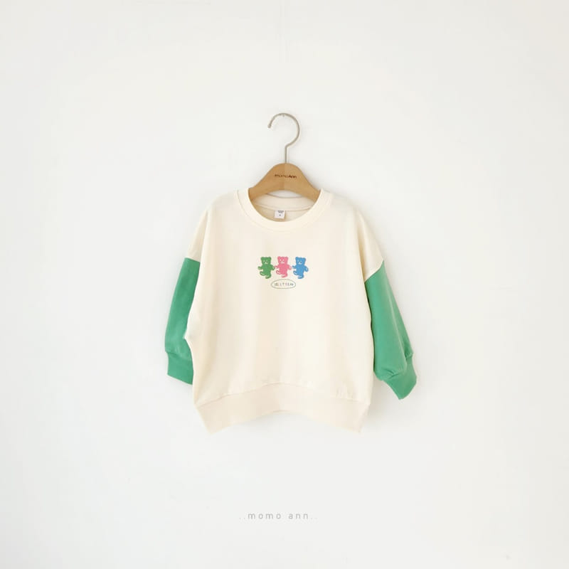 Momo Ann - Korean Children Fashion - #kidsshorts - Jelly Bear Sweatshirt