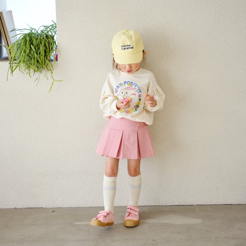 Momo Ann - Korean Children Fashion - #kidsshorts - Wrinkle Skirt Pants - 5
