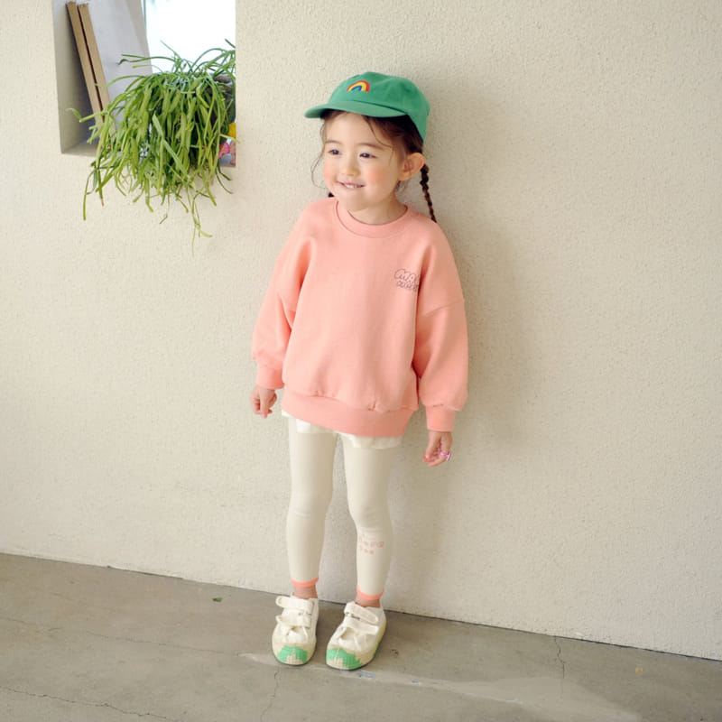 Momo Ann - Korean Children Fashion - #kidsstore - Pigment Sweatshirt - 5