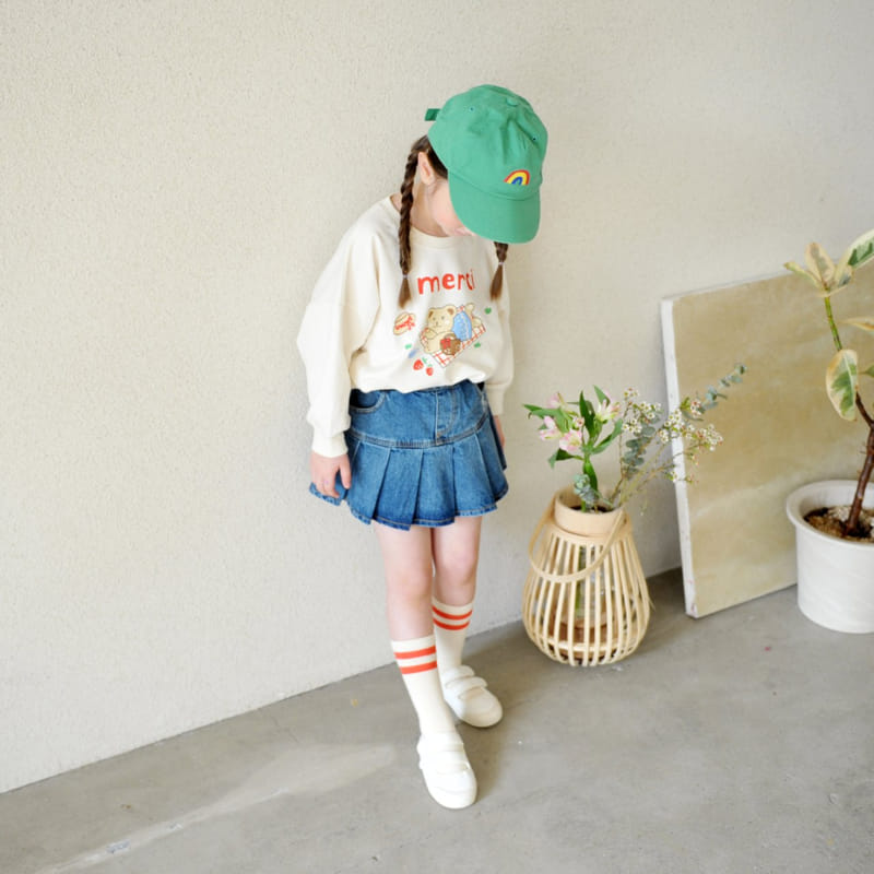 Momo Ann - Korean Children Fashion - #kidsstore - Picnic Sweatshirt - 3
