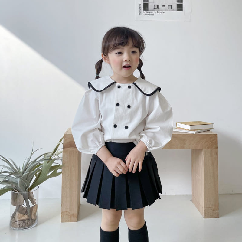 Momo Ann - Korean Children Fashion - #kidsstore - Sailor Blouse - 3