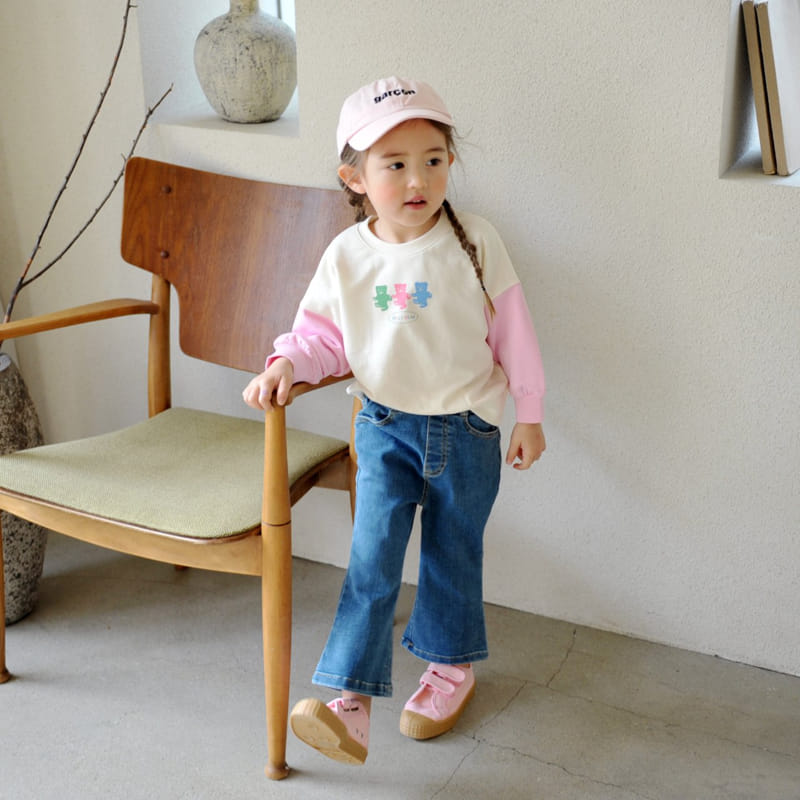 Momo Ann - Korean Children Fashion - #kidzfashiontrend - Jelly Bear Sweatshirt - 3