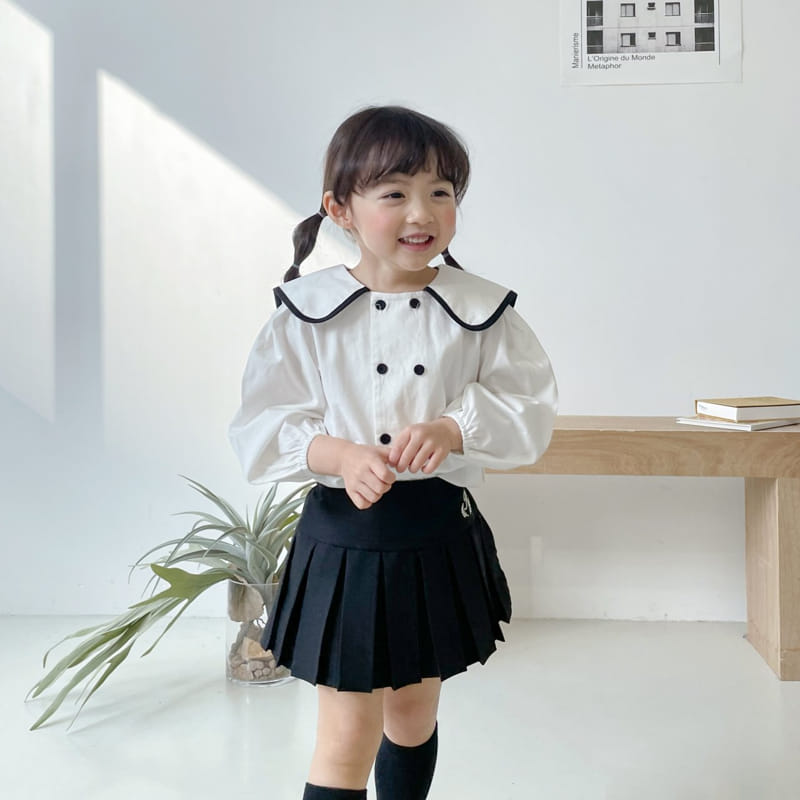 Momo Ann - Korean Children Fashion - #kidsstore - Sailor Blouse - 4