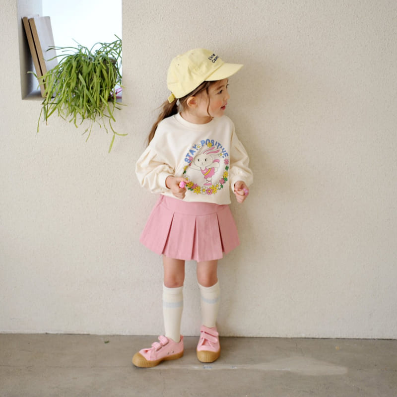Momo Ann - Korean Children Fashion - #littlefashionista - Flower Rabbit Sweatshirt - 8