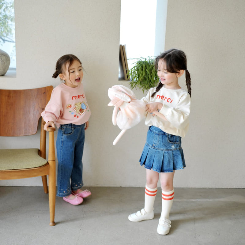 Momo Ann - Korean Children Fashion - #minifashionista - Scrup Jeans - 3