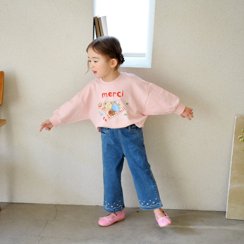 Momo Ann - Korean Children Fashion - #minifashionista - Picnic Sweatshirt - 8