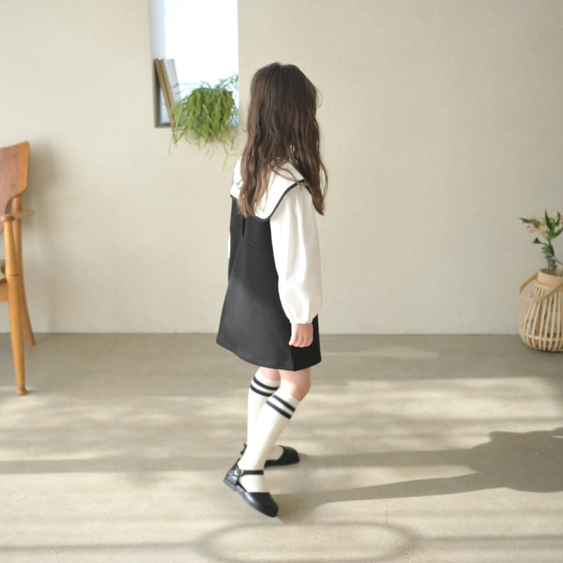 Momo Ann - Korean Children Fashion - #minifashionista - Sailor Blouse - 8