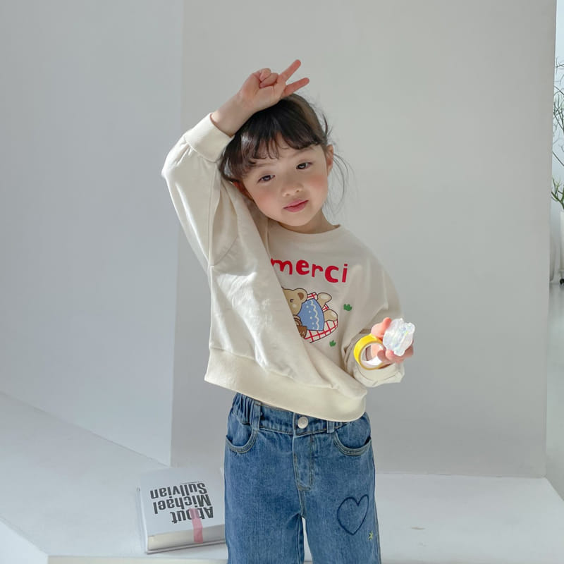 Momo Ann - Korean Children Fashion - #prettylittlegirls - Picnic Sweatshirt - 9