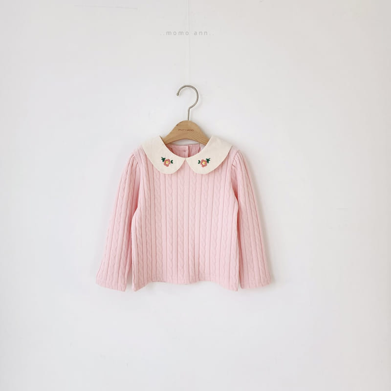 Momo Ann - Korean Children Fashion - #prettylittlegirls - Roa Collar Tee - 12