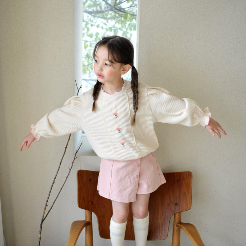 Momo Ann - Korean Children Fashion - #prettylittlegirls - Wrap Shorts - 7