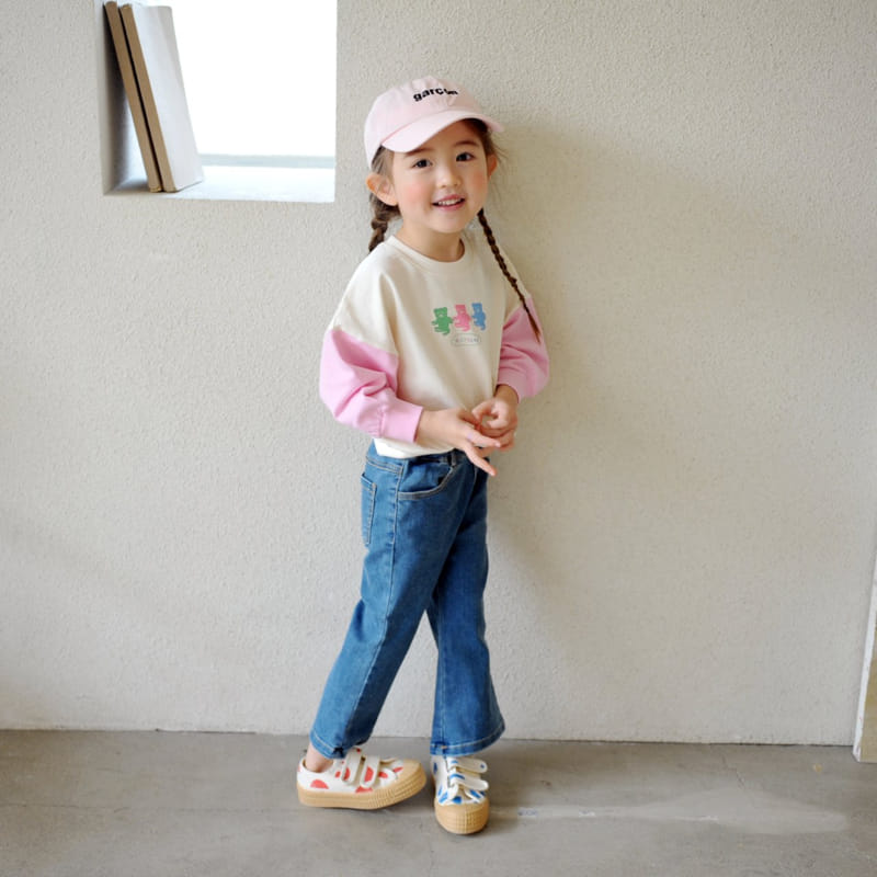 Momo Ann - Korean Children Fashion - #stylishchildhood - Denim Bootscut Pants - 8