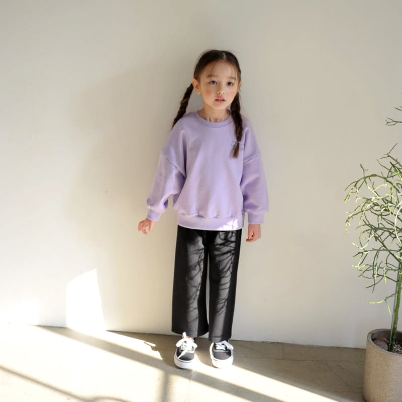 Momo Ann - Korean Children Fashion - #todddlerfashion - Wide Black Pants - 2