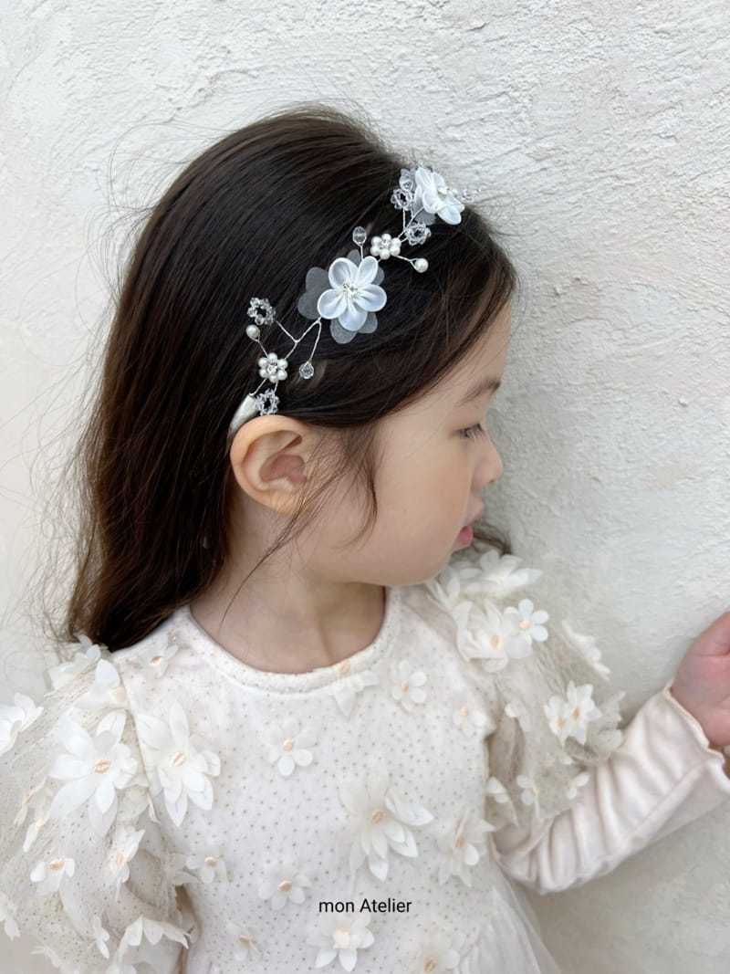 Mon Atelier - Korean Children Fashion - #childofig - Blossom Hairband - 5