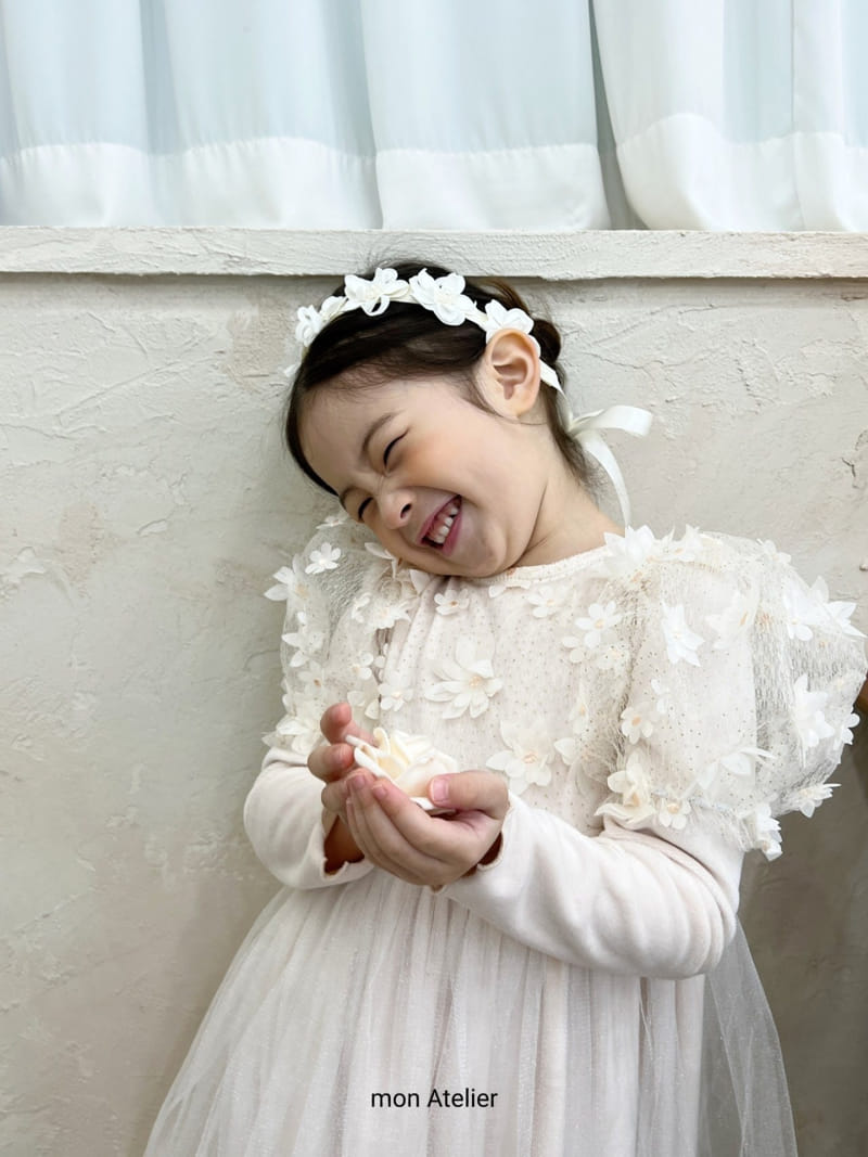 Mon Atelier - Korean Children Fashion - #stylishchildhood - Flo Hairband - 4