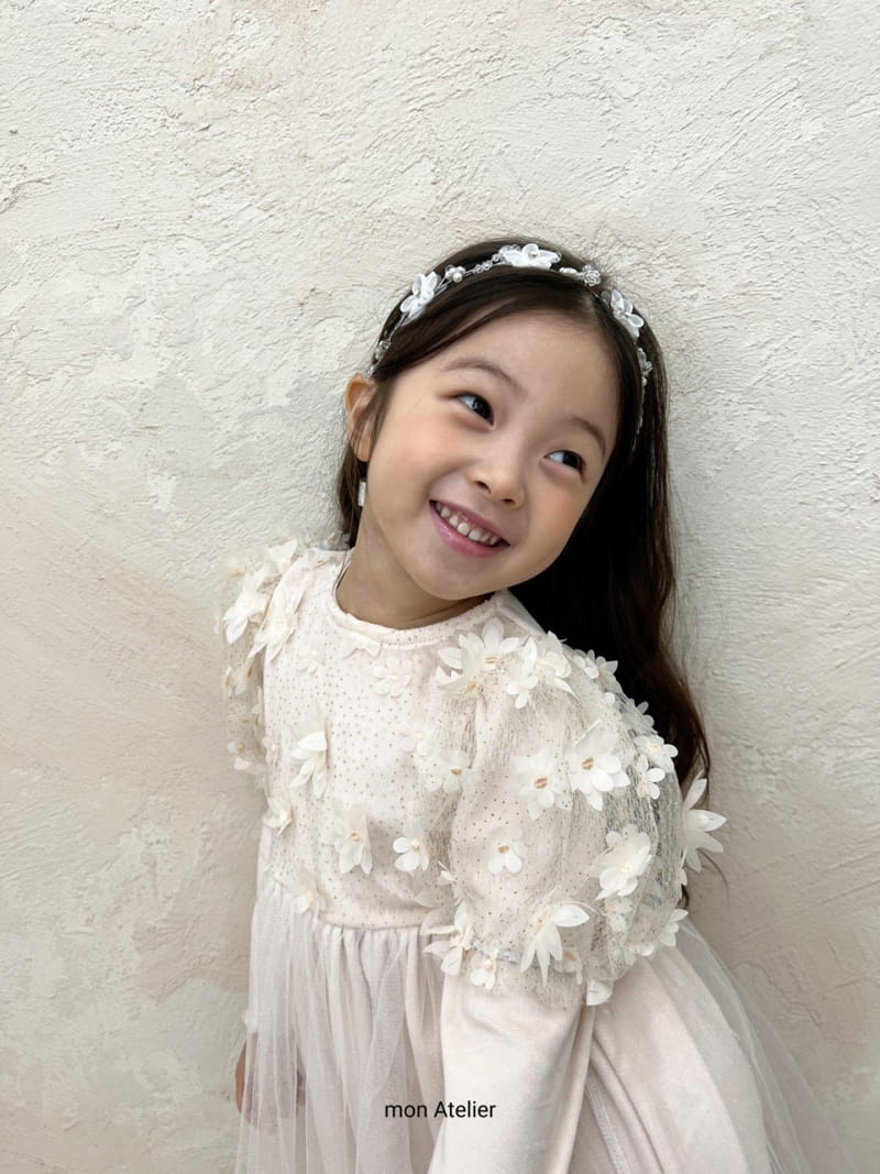 Mon Atelier - Korean Children Fashion - #fashionkids - Blossom Hairband - 9