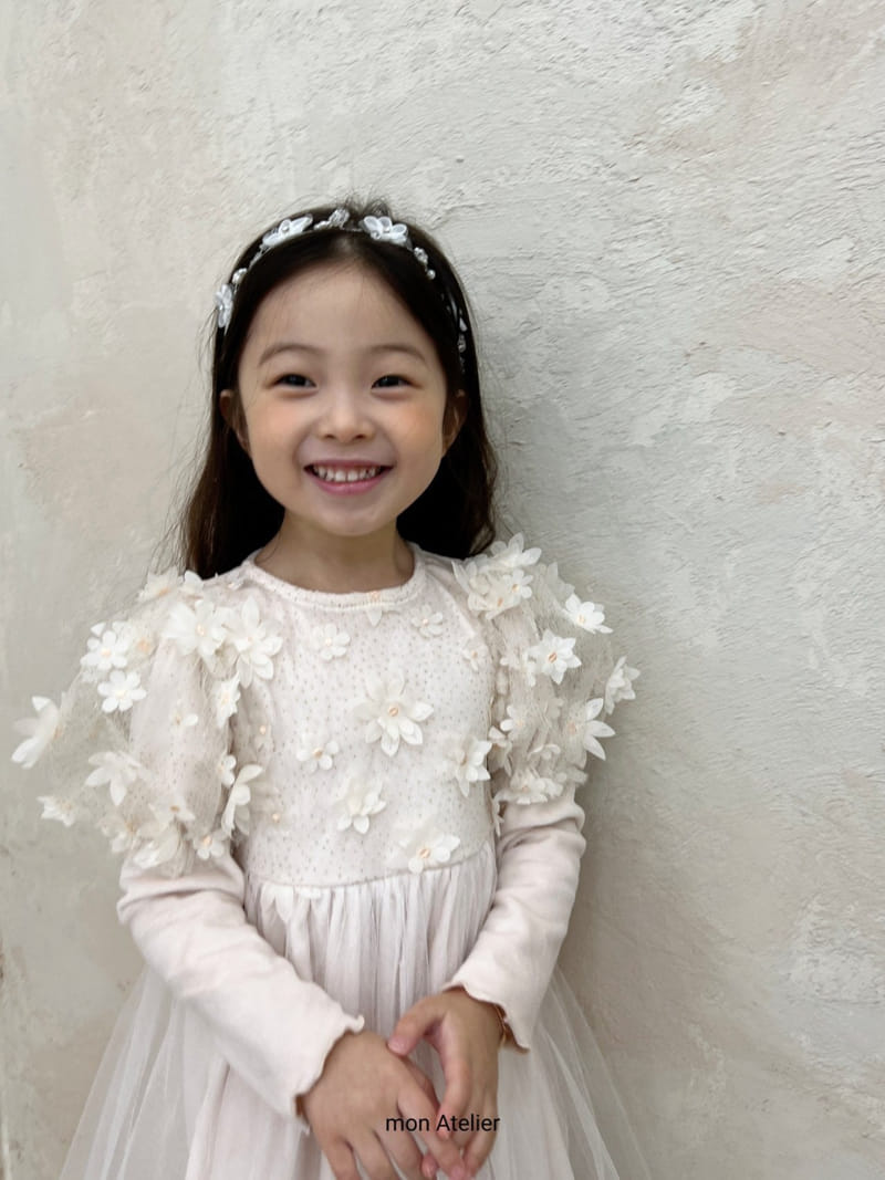 Mon Atelier - Korean Children Fashion - #toddlerclothing - Blossom Hairband - 4