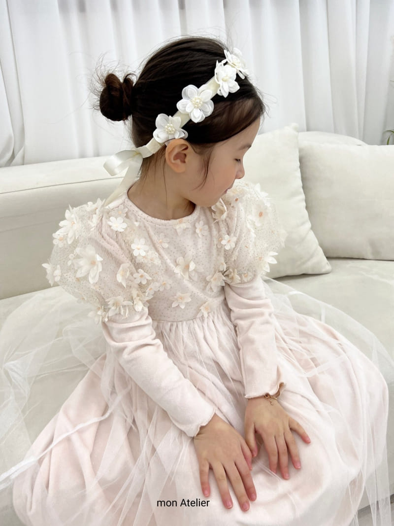 Mon Atelier - Korean Children Fashion - #todddlerfashion - Flo Hairband