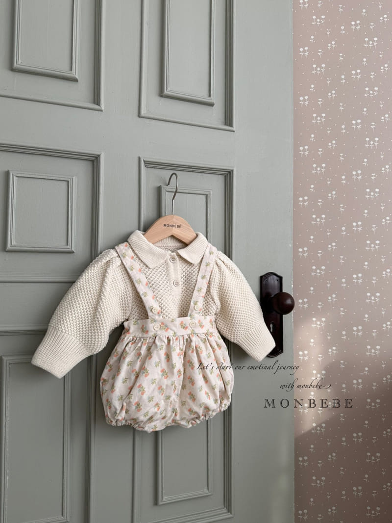 Monbebe - Korean Baby Fashion - #babyboutiqueclothing - Roran Puff Bodysuit - 12