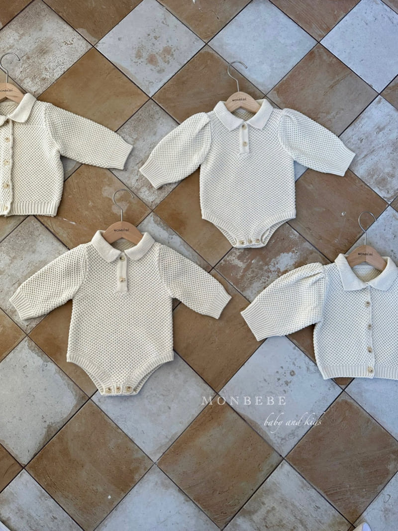 Monbebe - Korean Baby Fashion - #babyoutfit - Roran Puff Bodysuit - 5