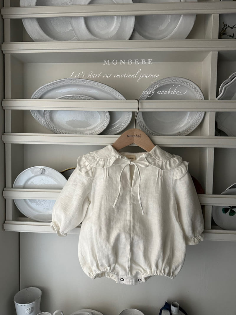 Monbebe - Korean Baby Fashion - #babyoutfit - Loui Bodysuit - 5