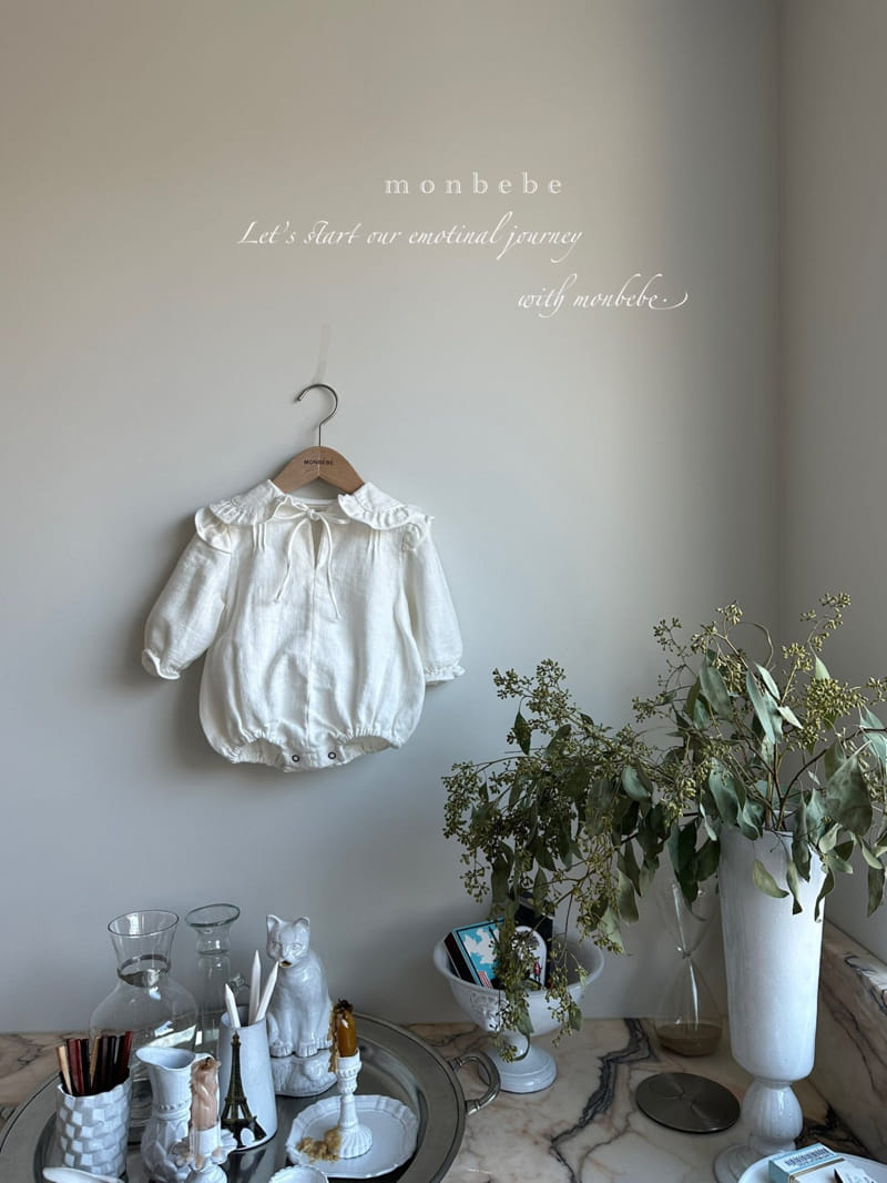 Monbebe - Korean Baby Fashion - #babyoutfit - Loui Bodysuit - 6