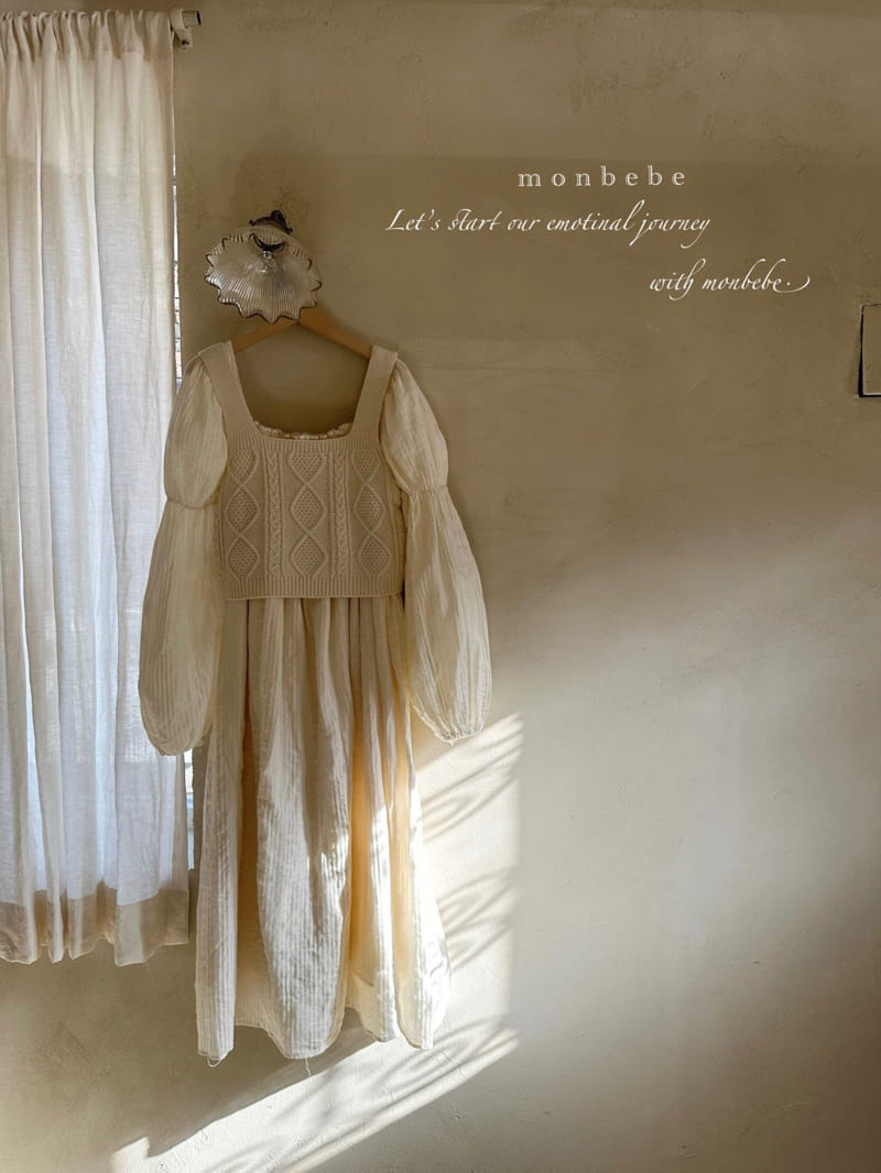 Monbebe - Korean Women Fashion - #momslook - Mom Anjella One-piece - 11