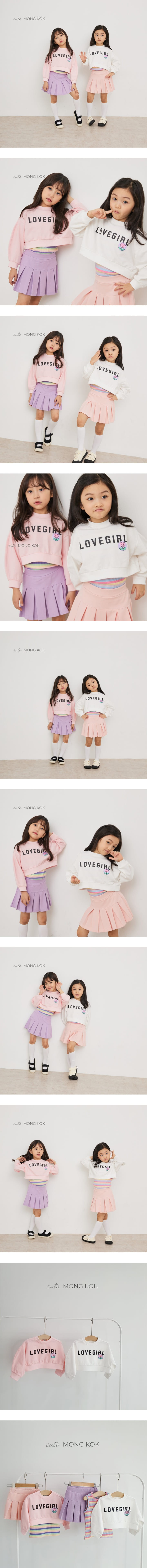 Mong Kok - Korean Children Fashion - #kidzfashiontrend - Love Girl Tee