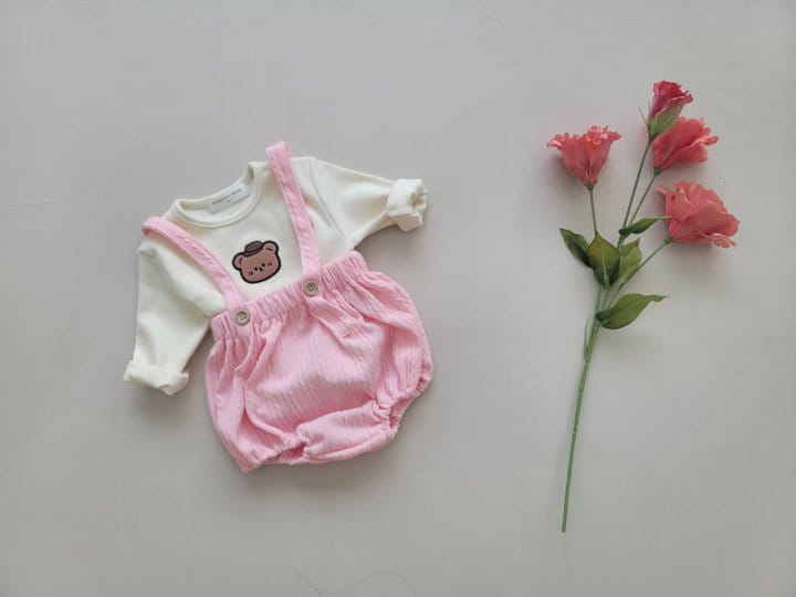 Moran - Korean Baby Fashion - #babyootd - Knit Top Bloomer Set - 5