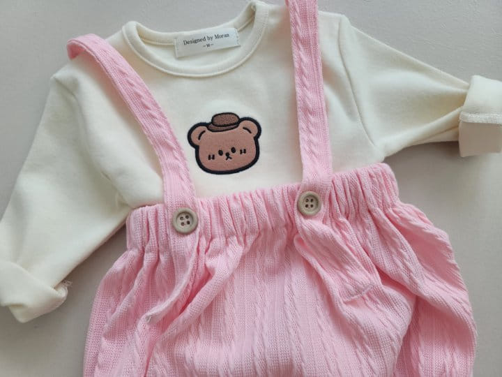 Moran - Korean Baby Fashion - #babyoutfit - Knit Top Bloomer Set - 6
