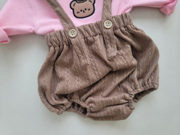 Moran - Korean Baby Fashion - #babywear - Knit Top Bloomer Set - 8