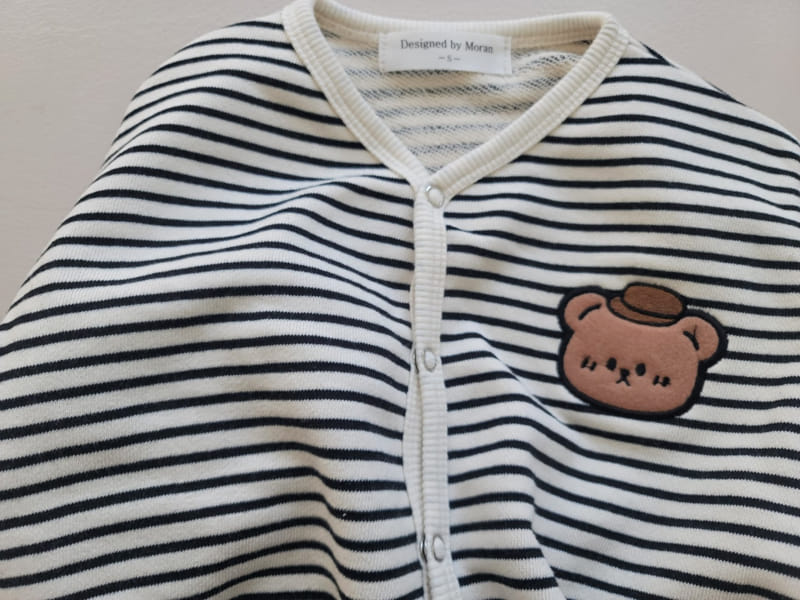 Moran - Korean Baby Fashion - #babywear - Snap Bear Bodysuit - 4