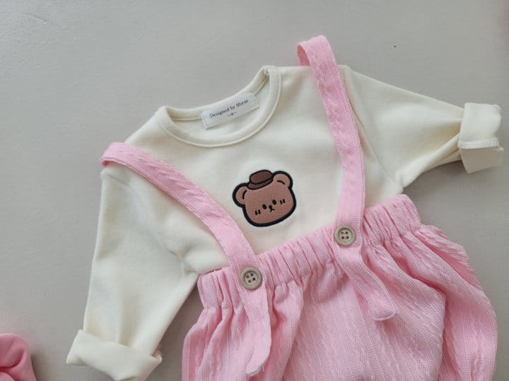 Moran - Korean Baby Fashion - #onlinebabyboutique - Knit Top Bloomer Set - 9