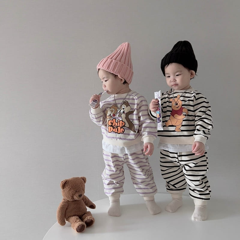 Moran - Korean Children Fashion - #Kfashion4kids - Lala Top Bottom Set - 5