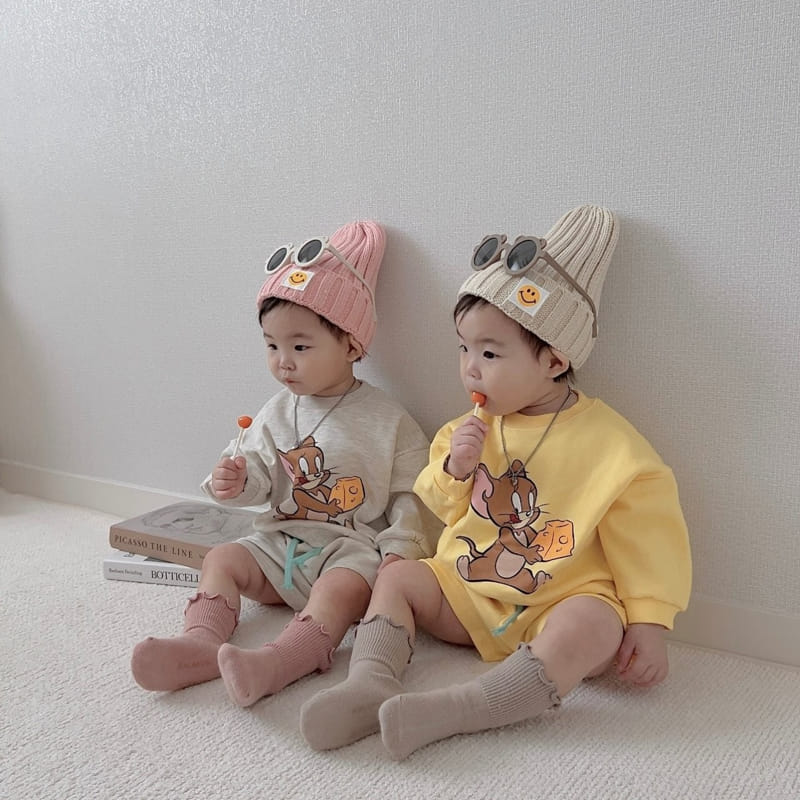 Moran - Korean Children Fashion - #childrensboutique - Jerry Top Bottom Set - 3