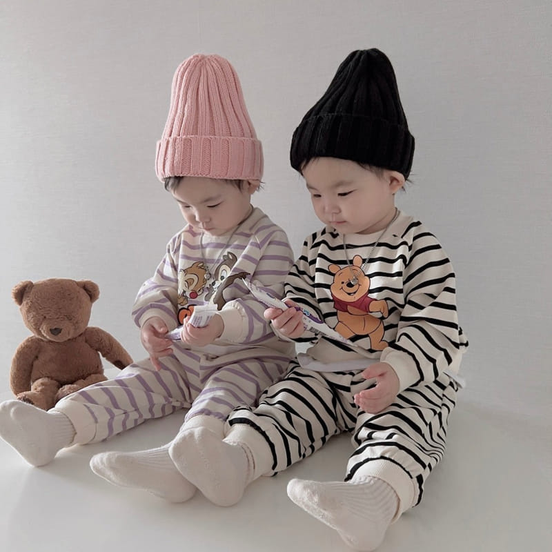 Moran - Korean Children Fashion - #kidsstore - Lala Top Bottom Set - 4
