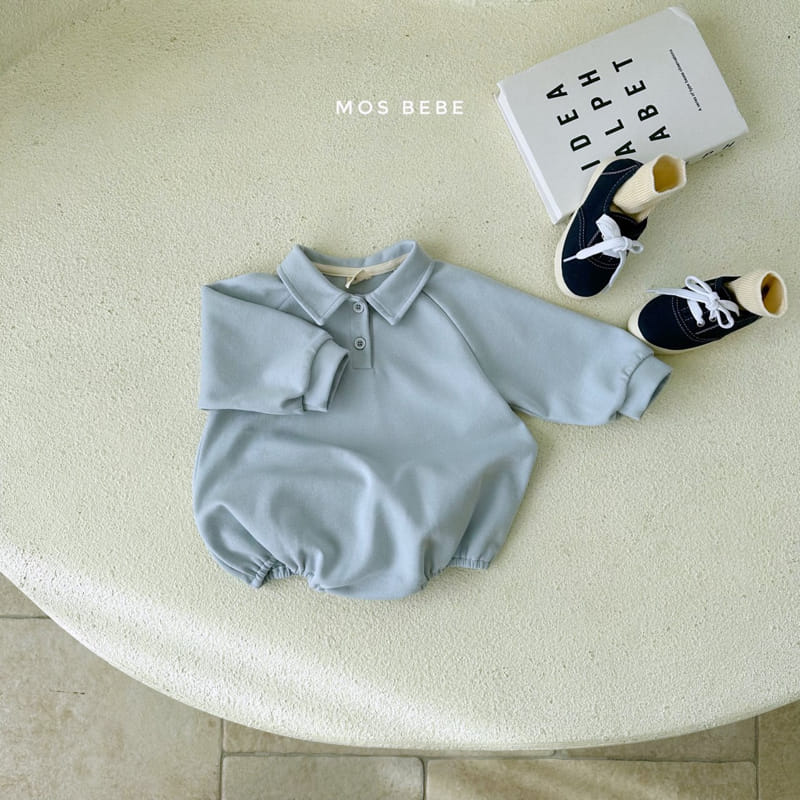 Mos Bebe - Korean Baby Fashion - #babyboutique - Basic Collar Bodysuit - 9