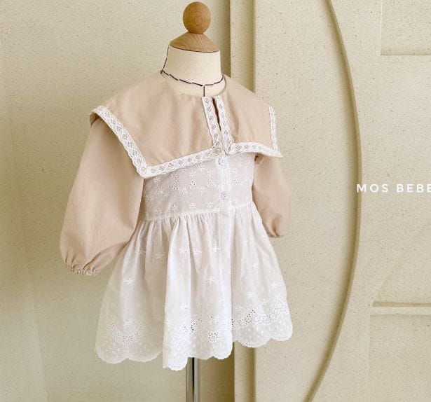 Mos Bebe - Korean Baby Fashion - #babyboutique - Bebe Lace Bustier - 11