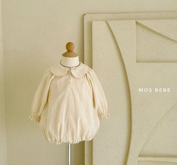 Mos Bebe - Korean Baby Fashion - #babyfever - Biangca Collar Bodysuit - 4