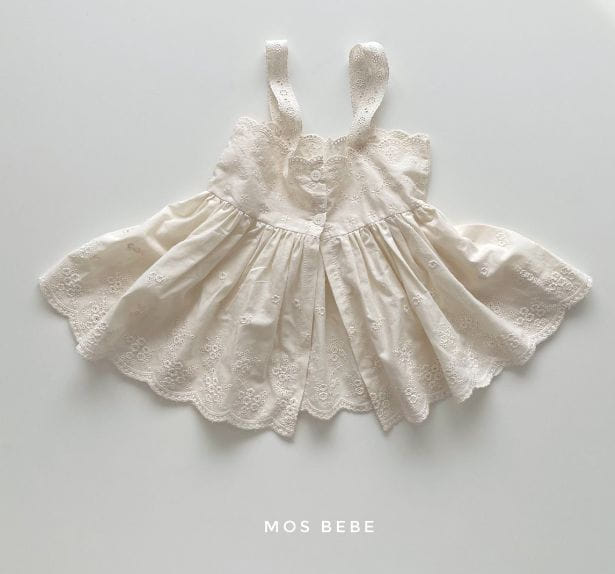 Mos Bebe - Korean Baby Fashion - #babyoutfit - Bebe Lace Bustier - 6