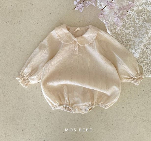 Mos Bebe - Korean Baby Fashion - #babywear - Biangca Collar Bodysuit - 10