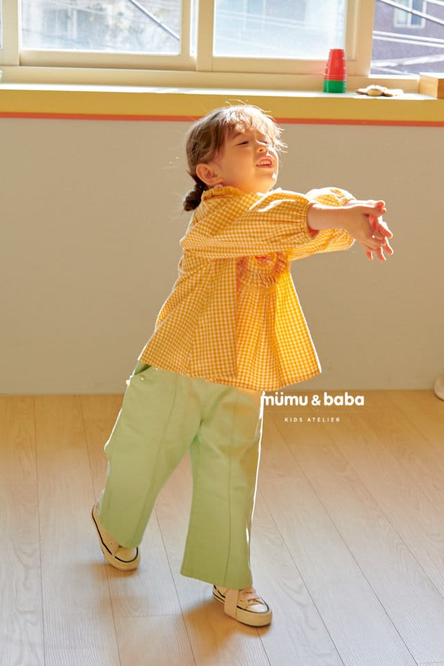 Mumunbaba - Korean Children Fashion - #Kfashion4kids - Jane Pearl Span Pants - 9