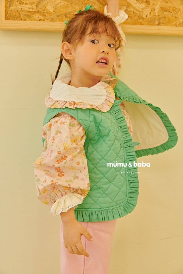 Mumunbaba - Korean Children Fashion - #Kfashion4kids - Shabet Frill Vest - 8