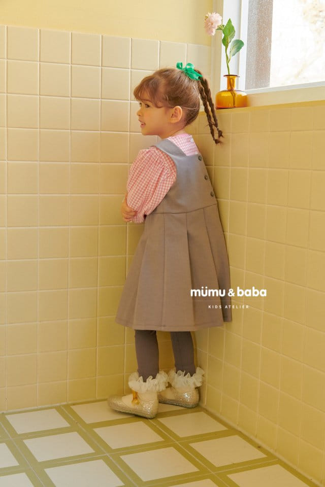 Mumunbaba - Korean Children Fashion - #childofig - Net Wrinkle One-piece - 5